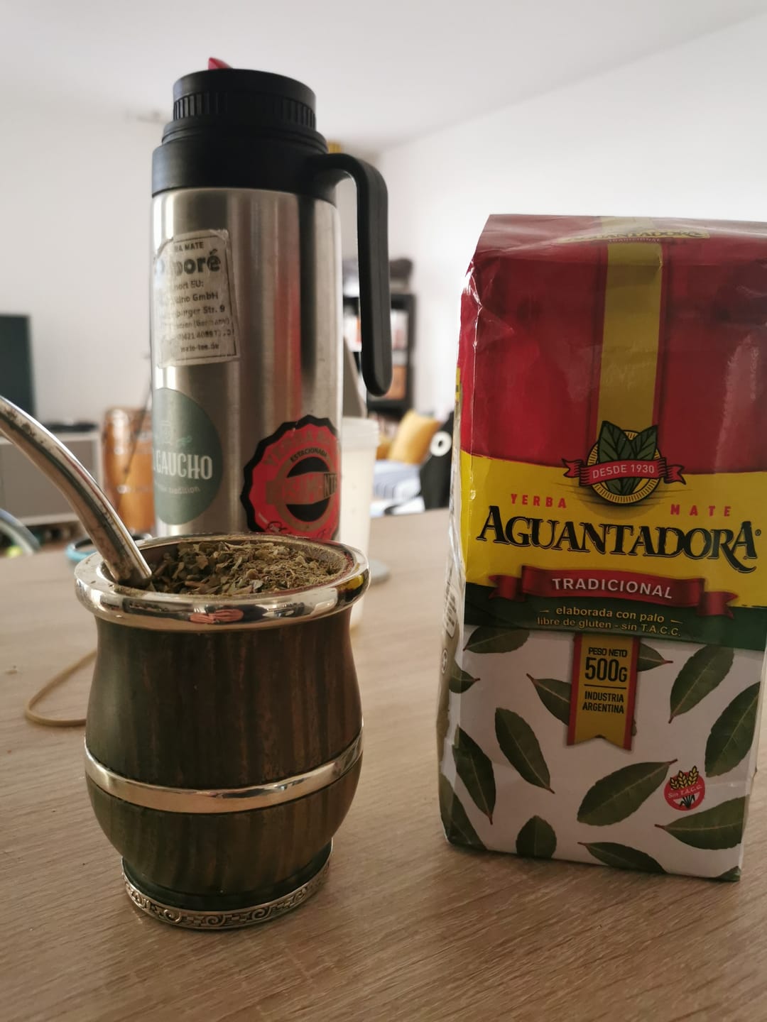 Customer photo review of Aguantadora - Yerba Maté D'argentine 500g