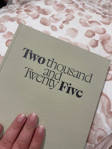 Customer photo review of 2025 Daily Diary