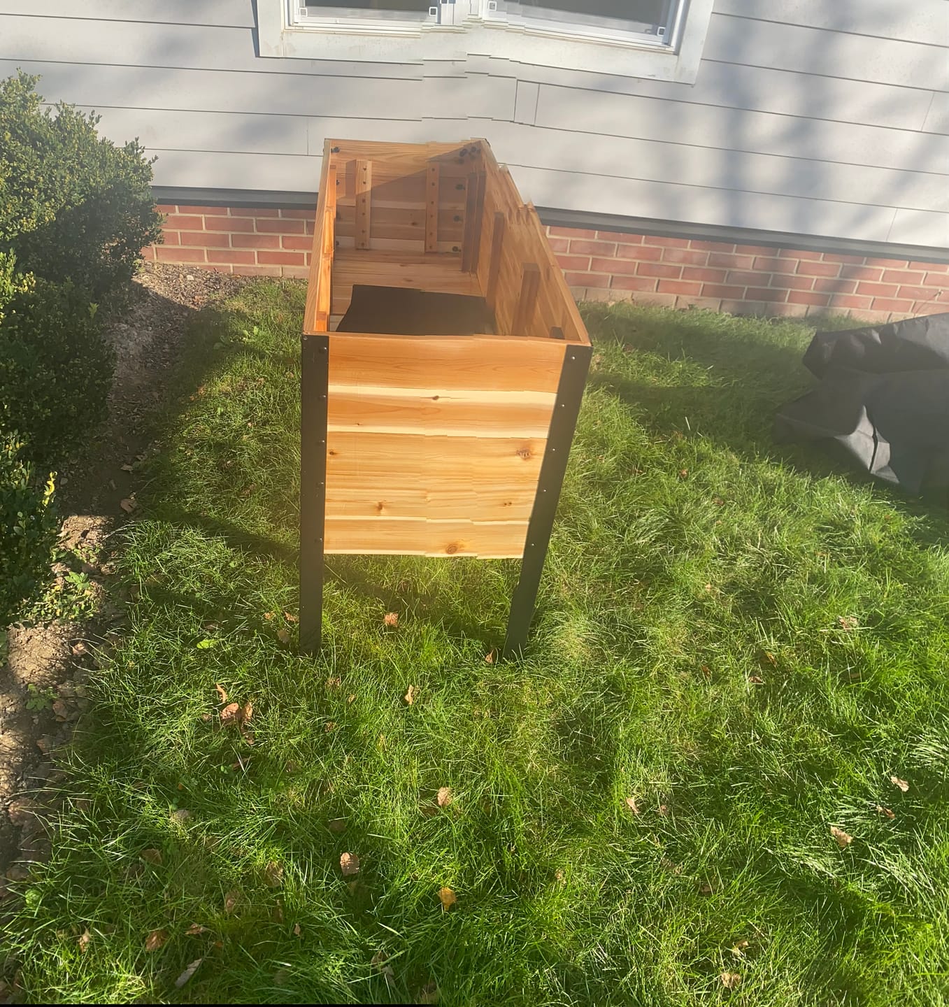 Customer photo review of Raised Garden Bed - 46cm x 122cm x 76cm