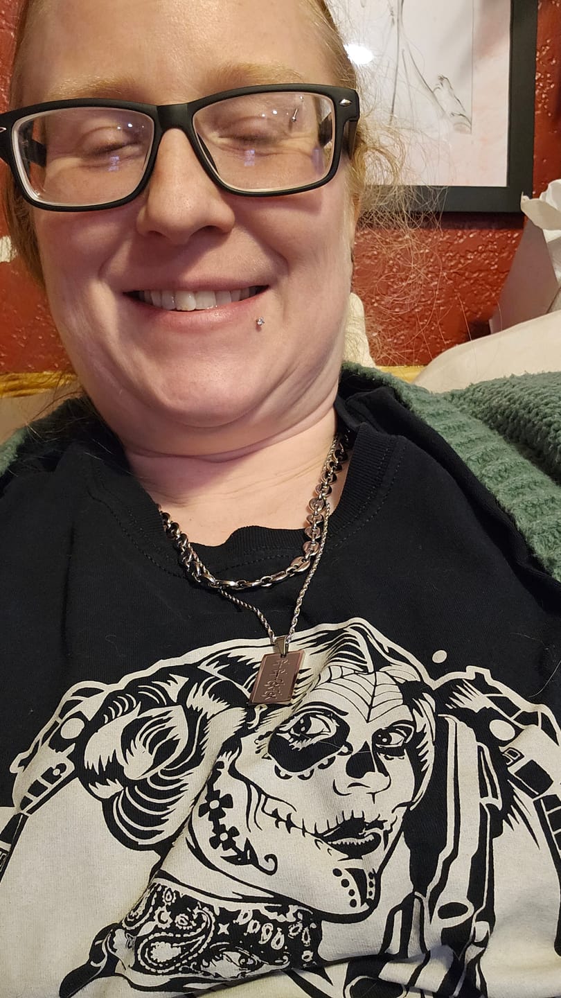 Customer photo review of Puffy Coffee Bean Chain