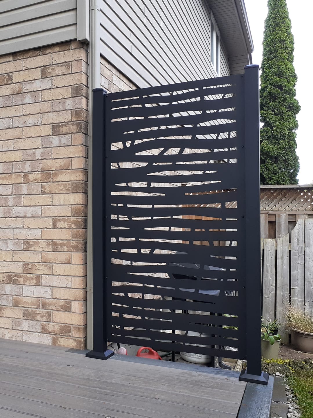 Customer photo review of Privacy Screen (Branch)