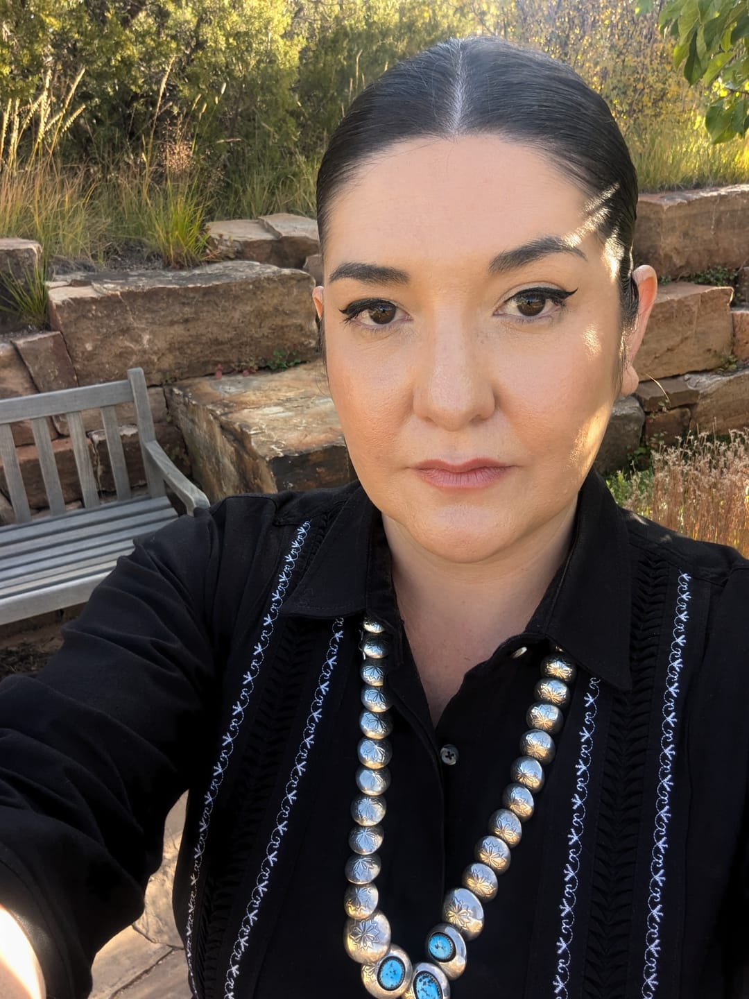 Customer photo review of Naila Midi Dress