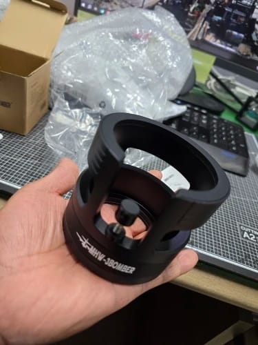 Customer photo review of MHW-3BOMBER YU Series Coffee Portafilter Holder