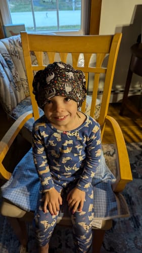 Customer photo review of Scrub Hat - Sloths