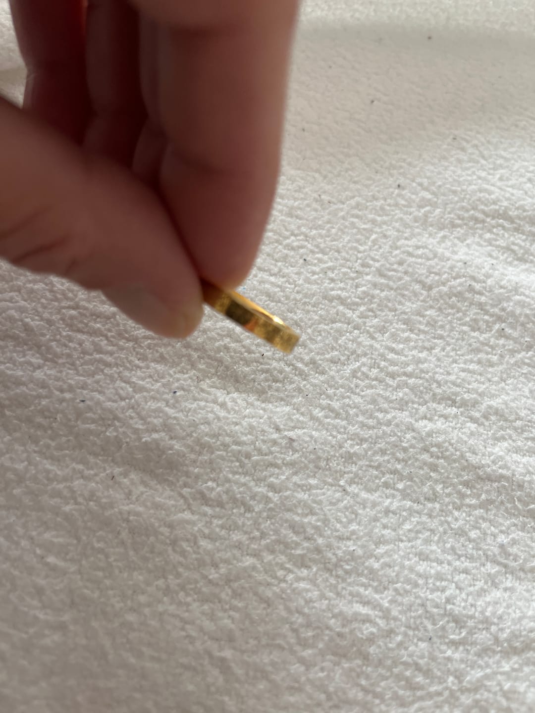 Customer photo review of "Gewiss, mit der Erschwernis, kommt die Erleichterung" Ring