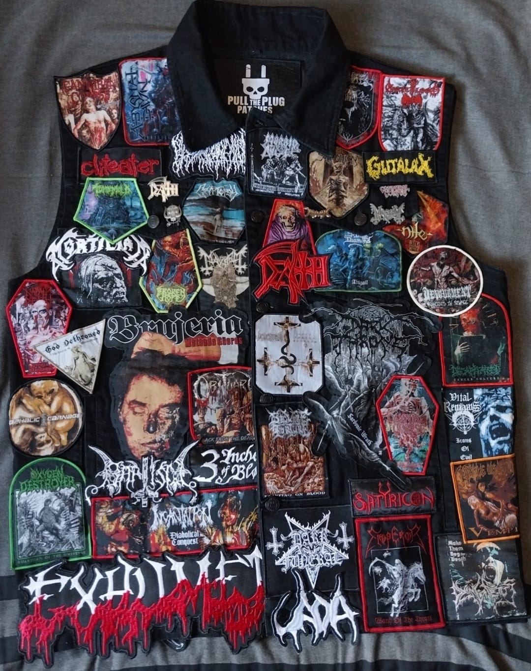 Customer photo review of Cannibal Corpse - Eaten Back To Life - Patch