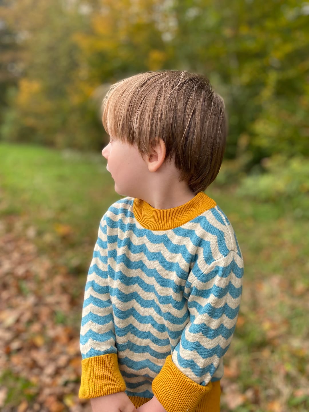 Customer photo review of From One To Another Sail Away Knitted Jumper
