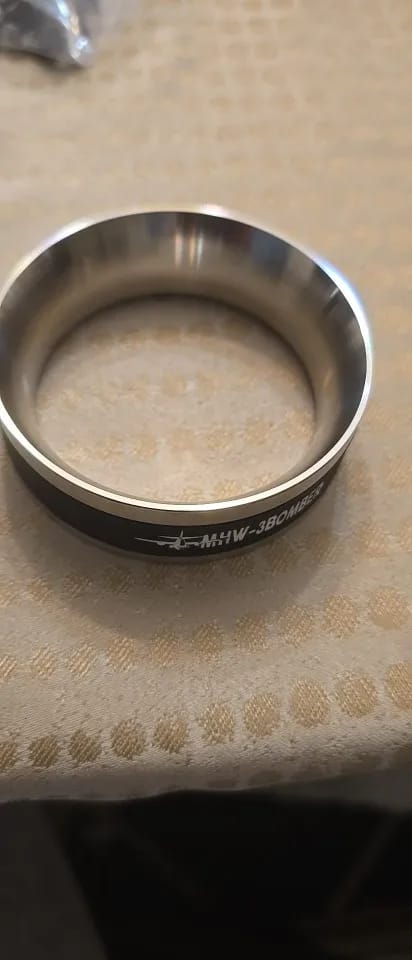 Customer photo review of MHW-3BOMBER YU Series Coffee Magnetic Dosing Ring