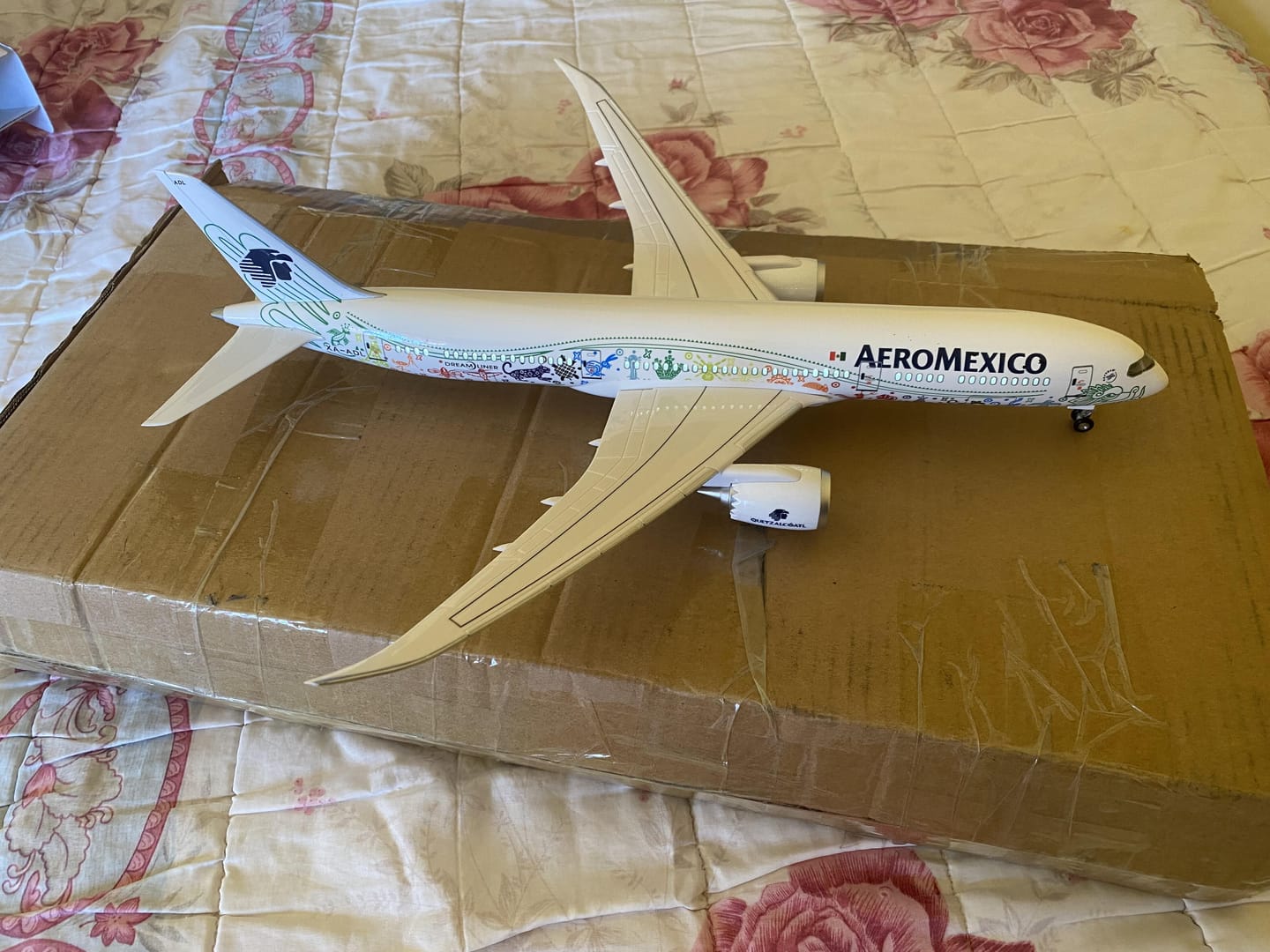 Customer photo review of B787-9 Aeromexico Quetzalcoatl - Scale 1/130 - 43cm - 16.9 in