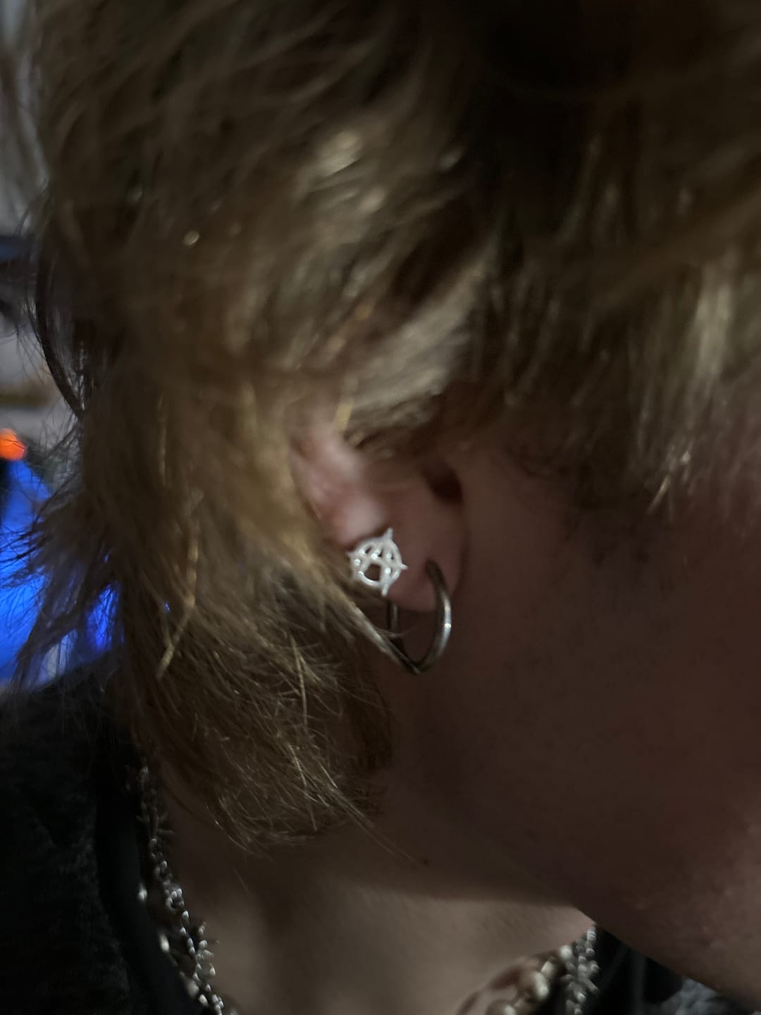 Customer photo review of ANARCHY EARRING