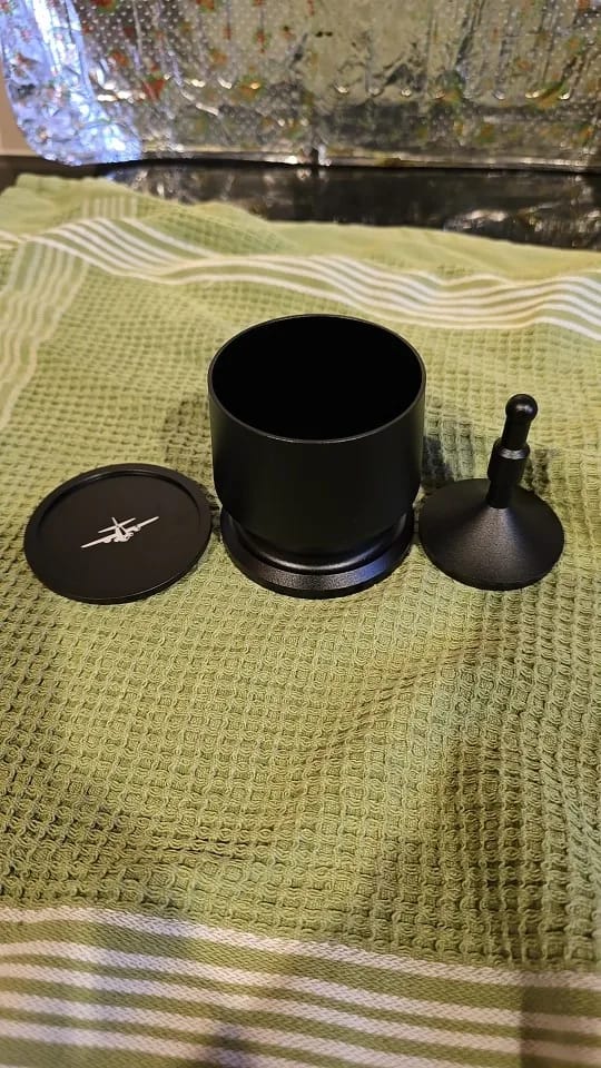 Customer photo review of MHW-3BOMBER Blind Shaker Espresso Coffee Powder Dosing Funnel