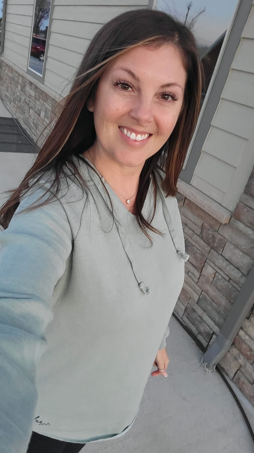 Customer photo review of Ladies Sage Hoodie