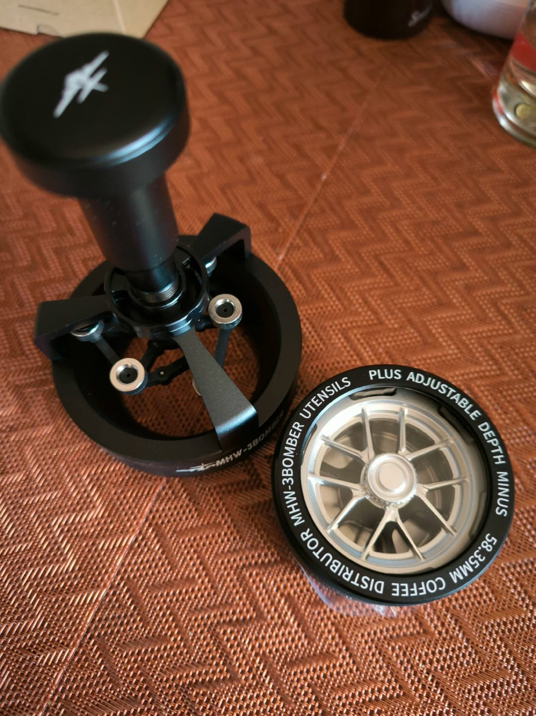Customer photo review of MHW-3BOMBER YU Series Infinite Coffee Distributor