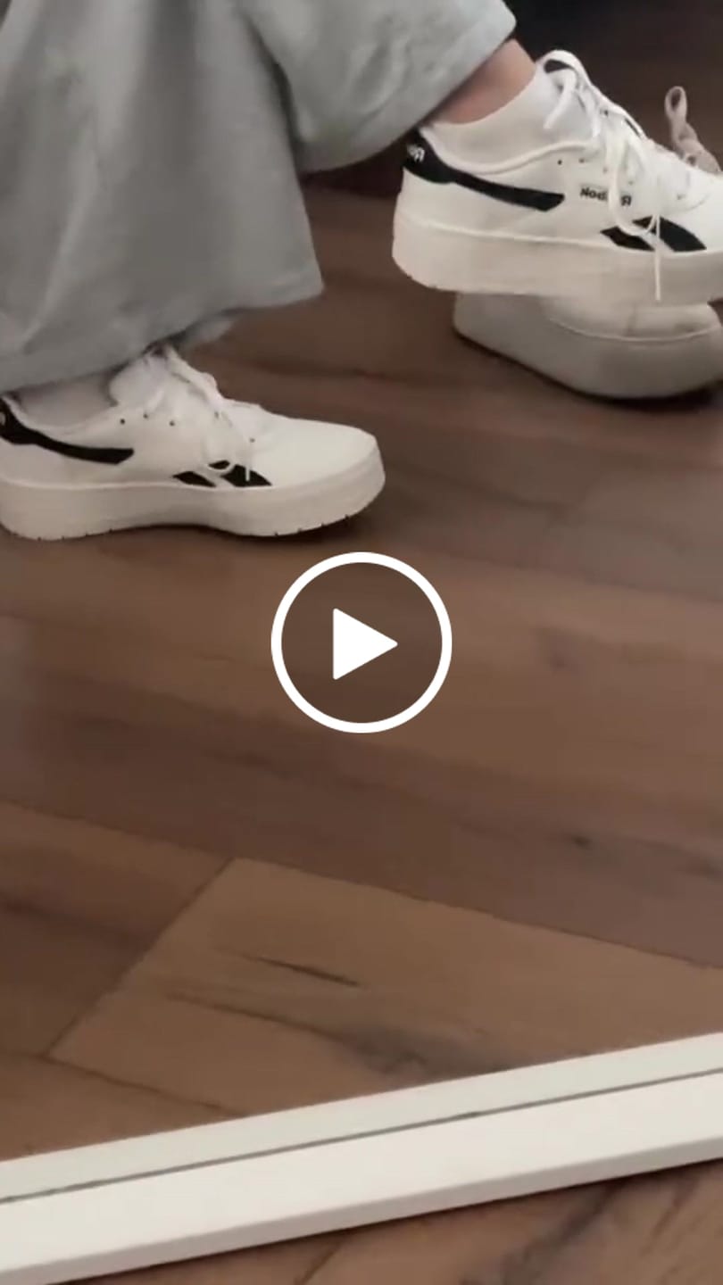 Customer video review of Zapatilla Reebok Court Advance Surge Mujer Blanco