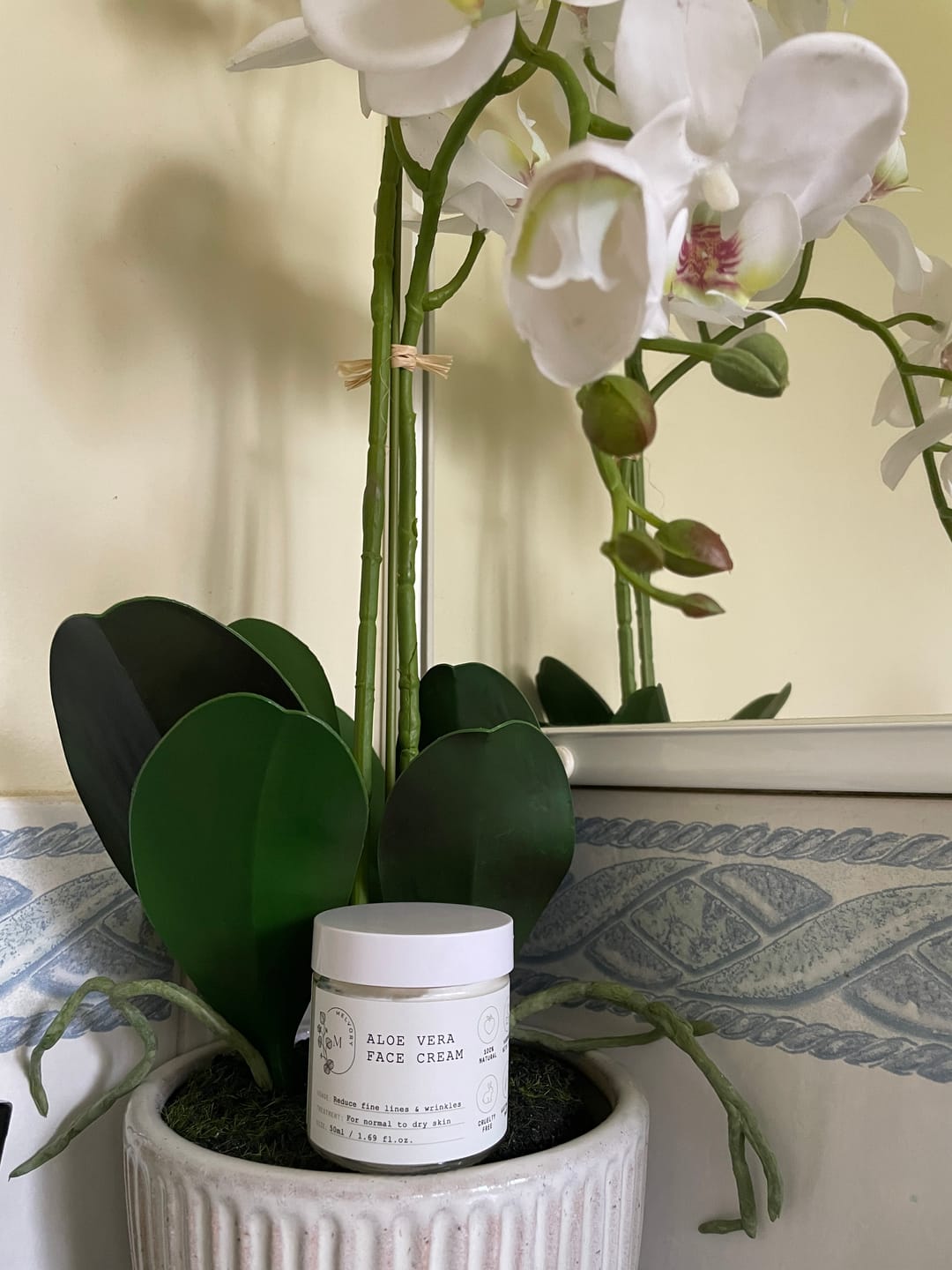 Customer photo review of Aloe Vera Face Cream
