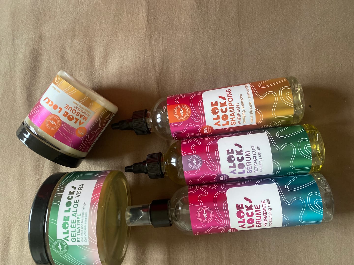 Customer photo review of Aloé Locks - PACK - Essentiel pour Locks