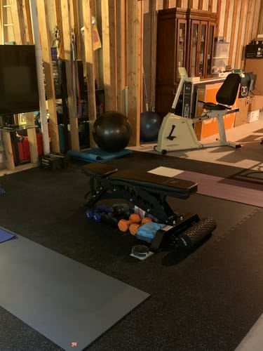 Customer photo review of Major Fitness Adjustable Bench | 1300Lbs Capacity Weight Bench PLT01