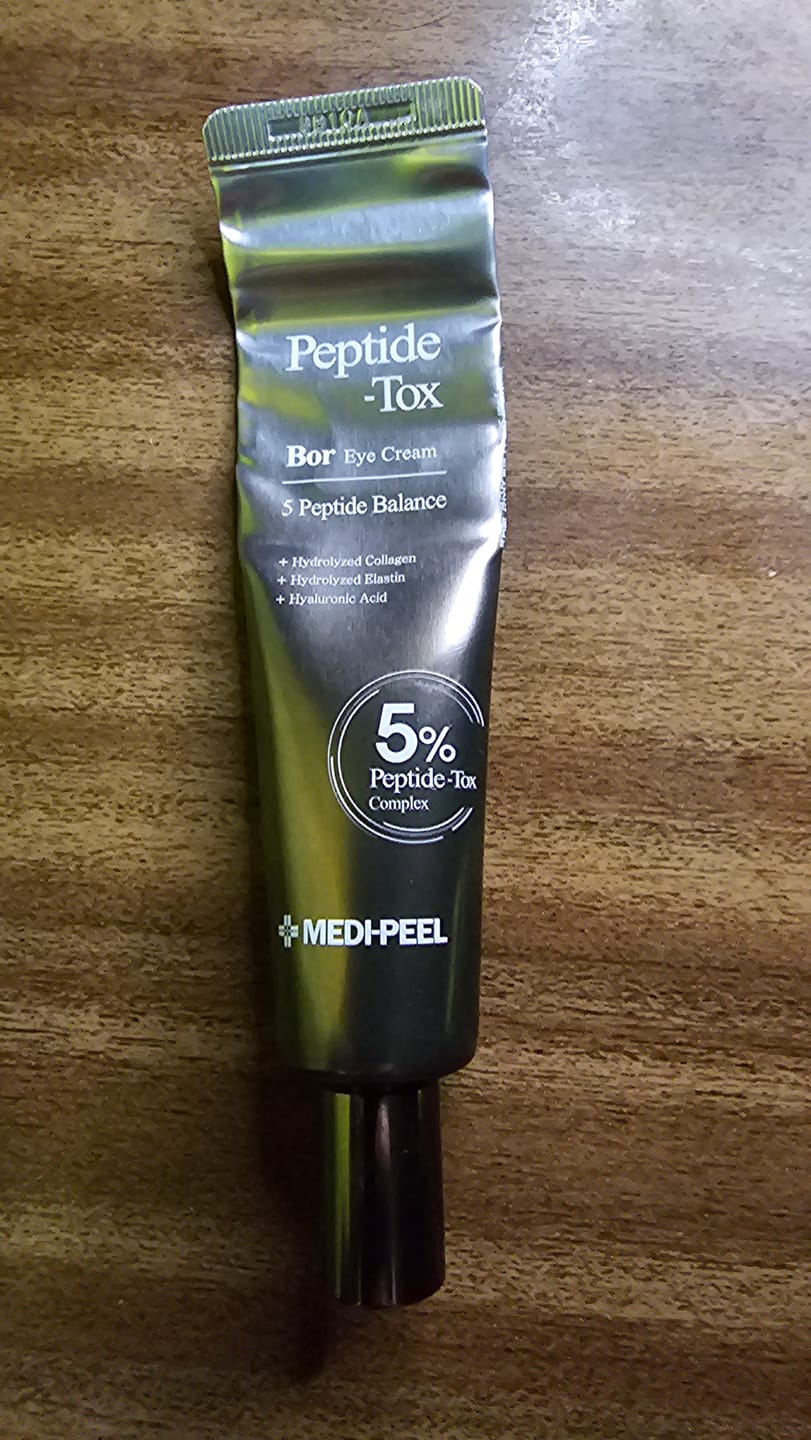 Customer photo review of Liftinga krēms ādai ap acīm ar peptīdu kompleksu Medi-Peel Peptide Bor Tox Eye Cream