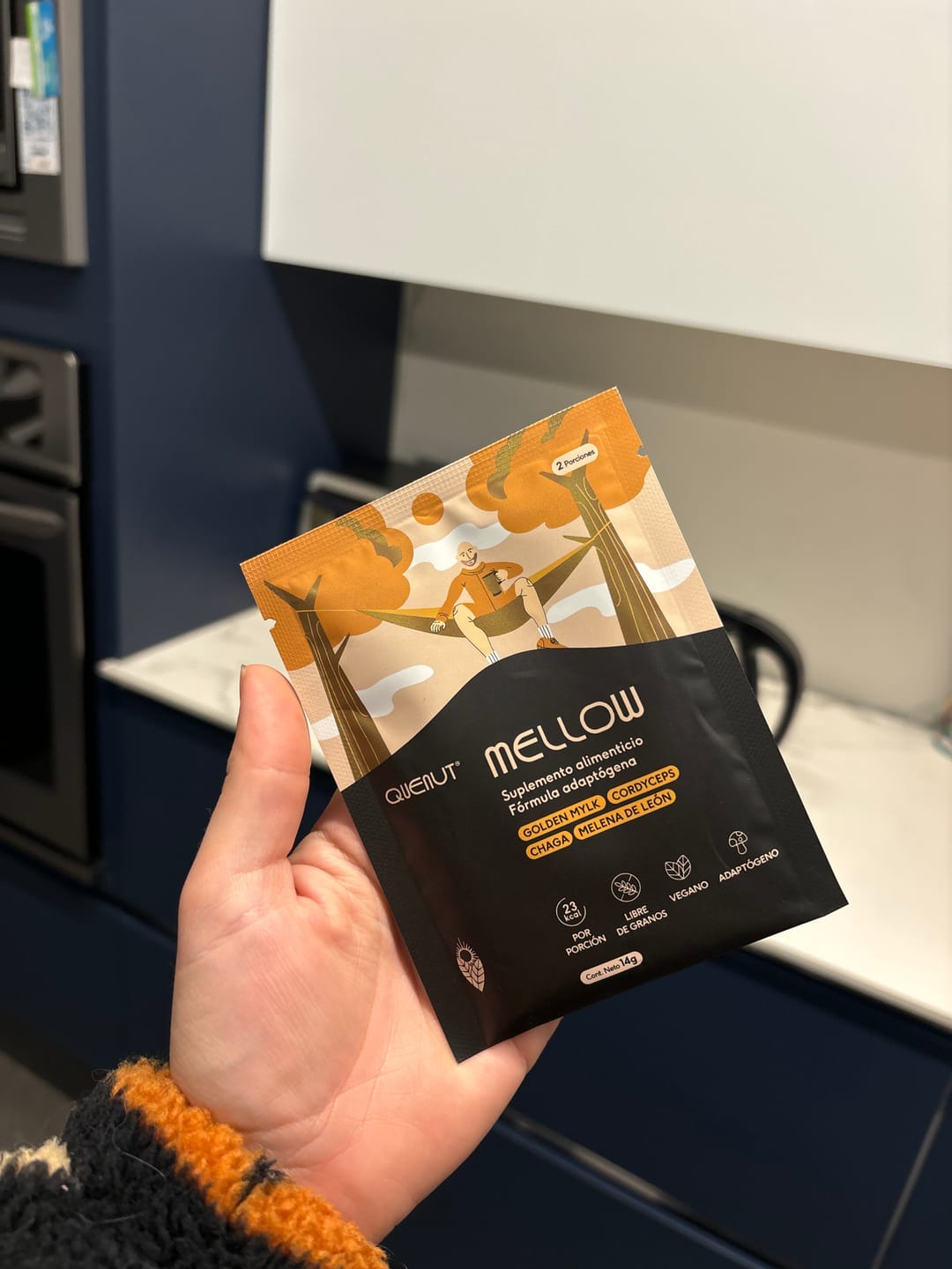 Customer photo review of Mellow adaptógenos - 12 Sobres Caja