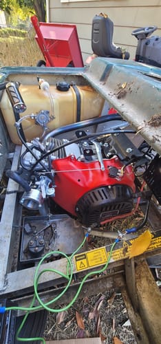 Customer photo review of Predator 459cc Install Kit for 1984 - 1996 Club Car DS