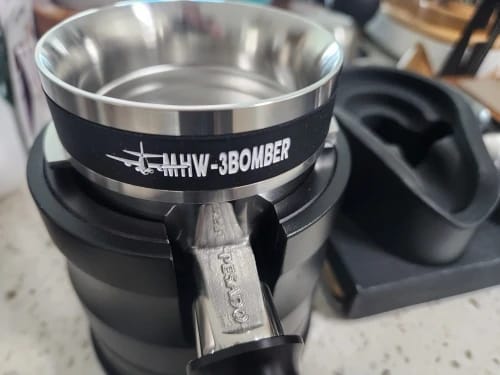 Customer photo review of MHW-3BOMBER YU Series Coffee Magnetic Dosing Ring