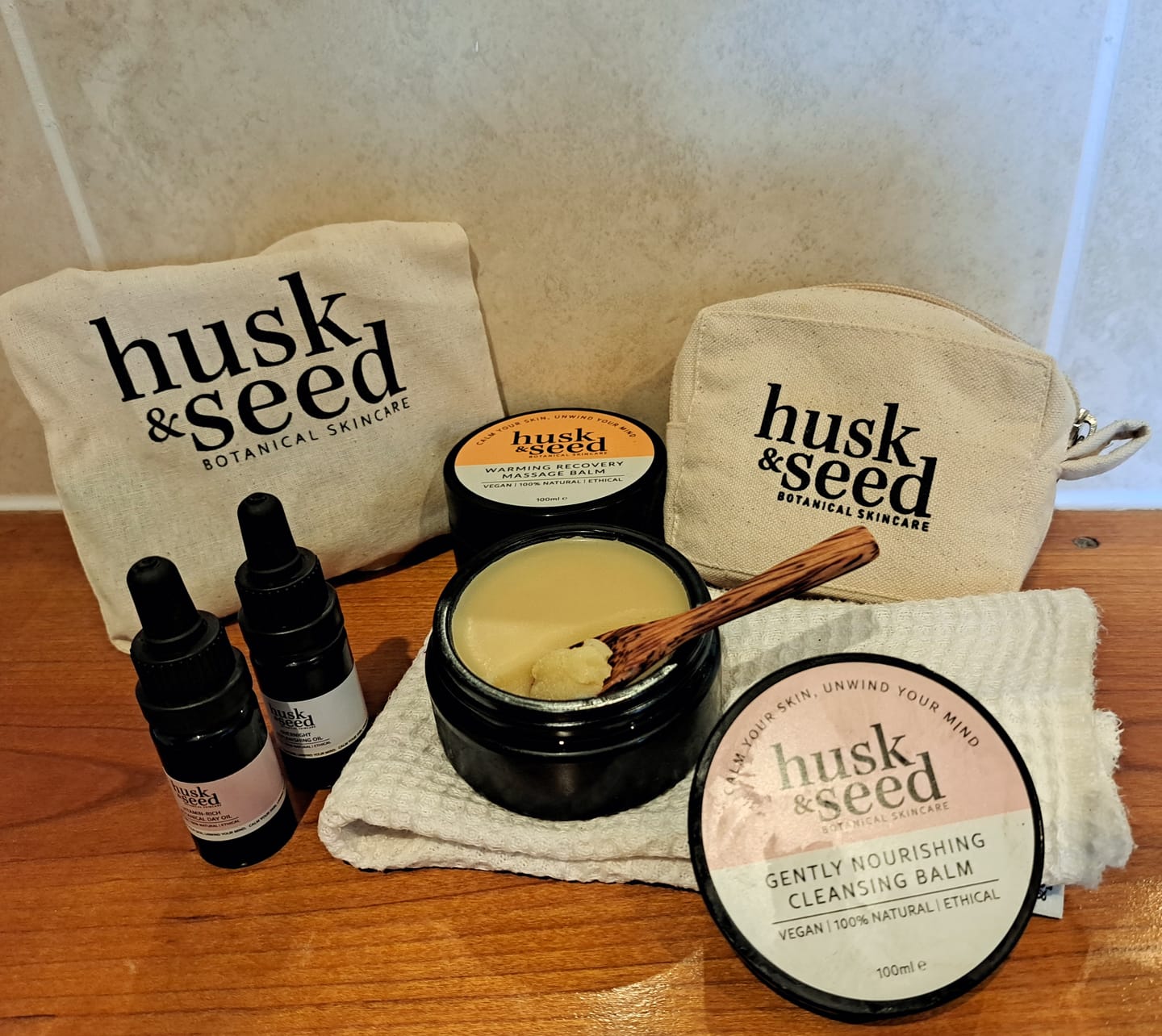 Customer photo review of Warming Recovery Massage Balm