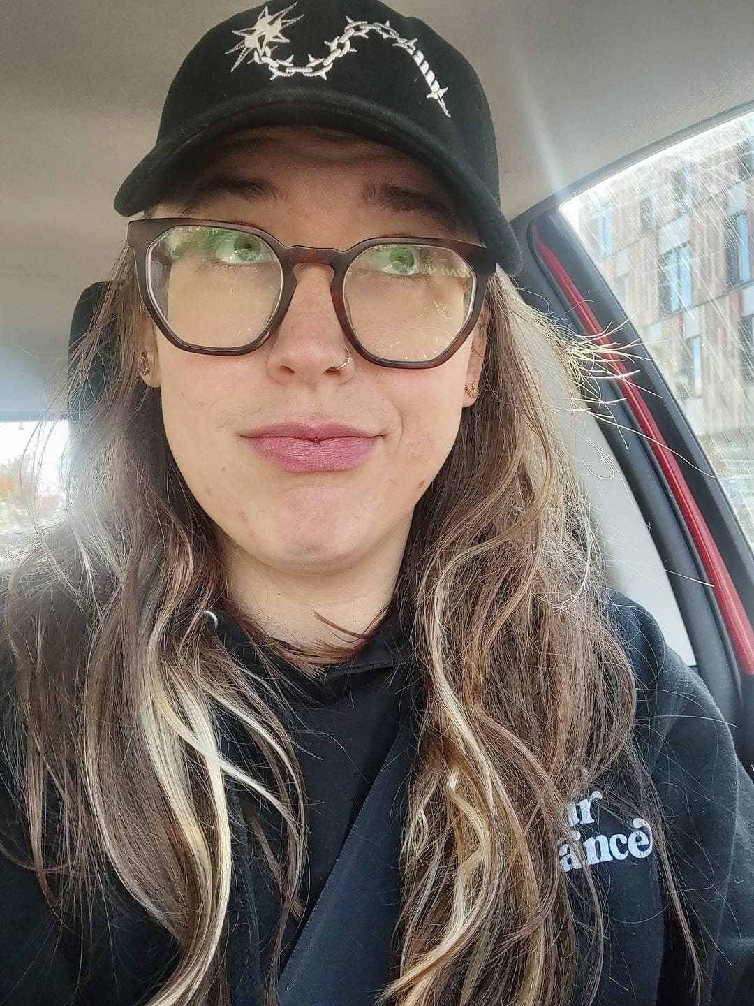 Customer photo review of Flail Dad Hat