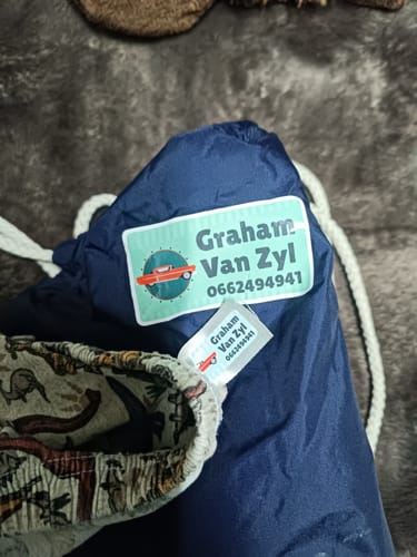 Customer photo review of Clothing Tag Buddies - Designer themes