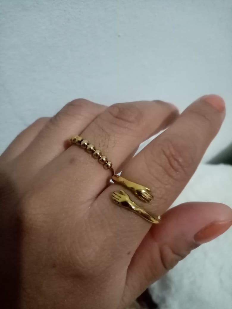 Customer photo review of Anillo Anti-Ansiedad