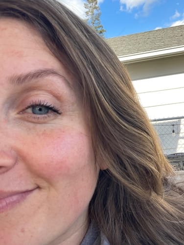 Customer photo review of Color Changing Shampoo Dye