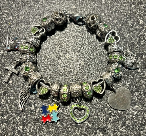 Customer photo review of Birthstone Bracelets