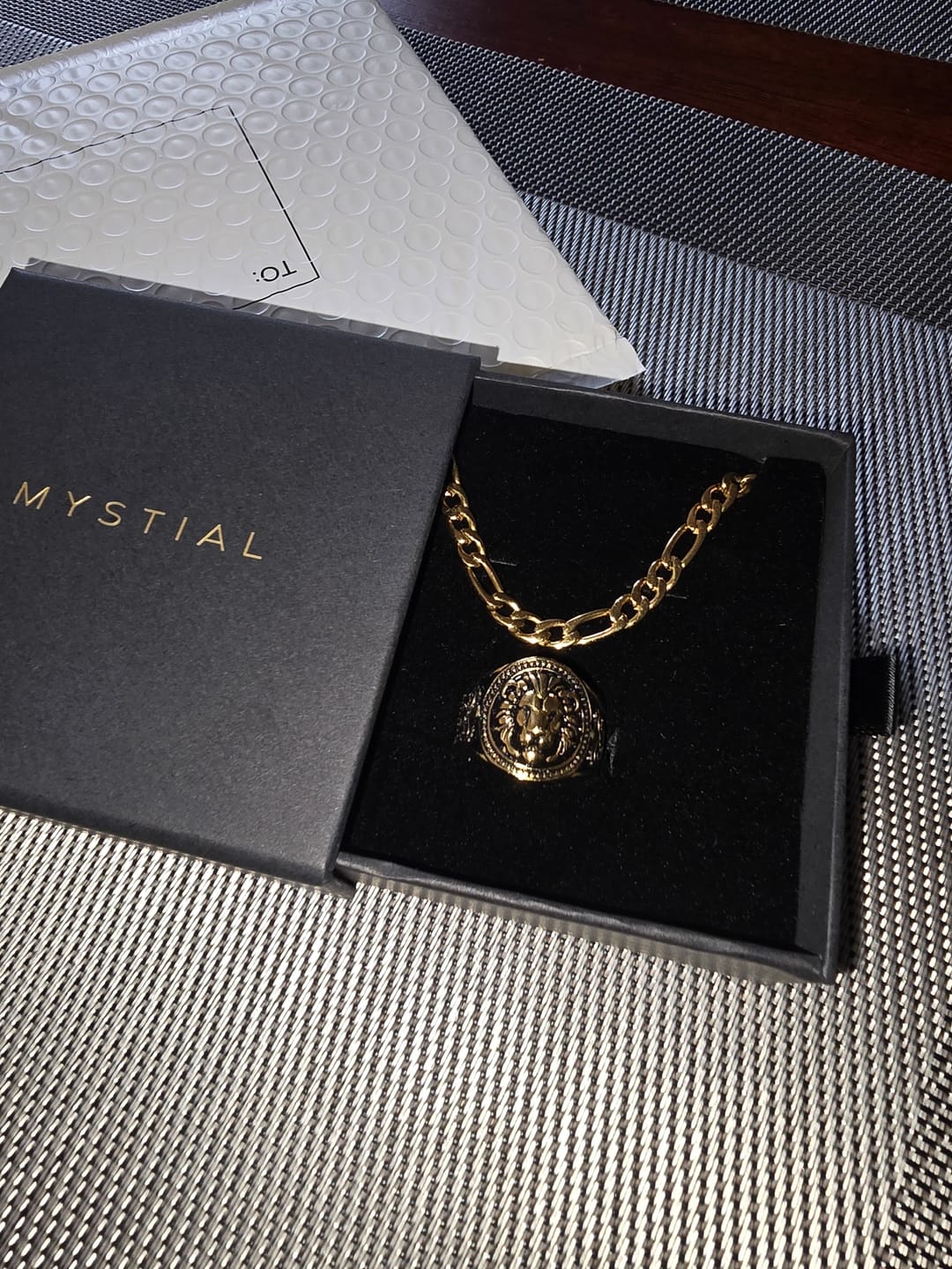 Customer photo review of REGALION RING (GOLD)