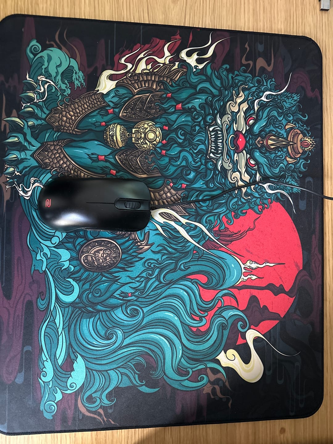 Customer photo review of ESPTiger Qingsui 3 Mousepad