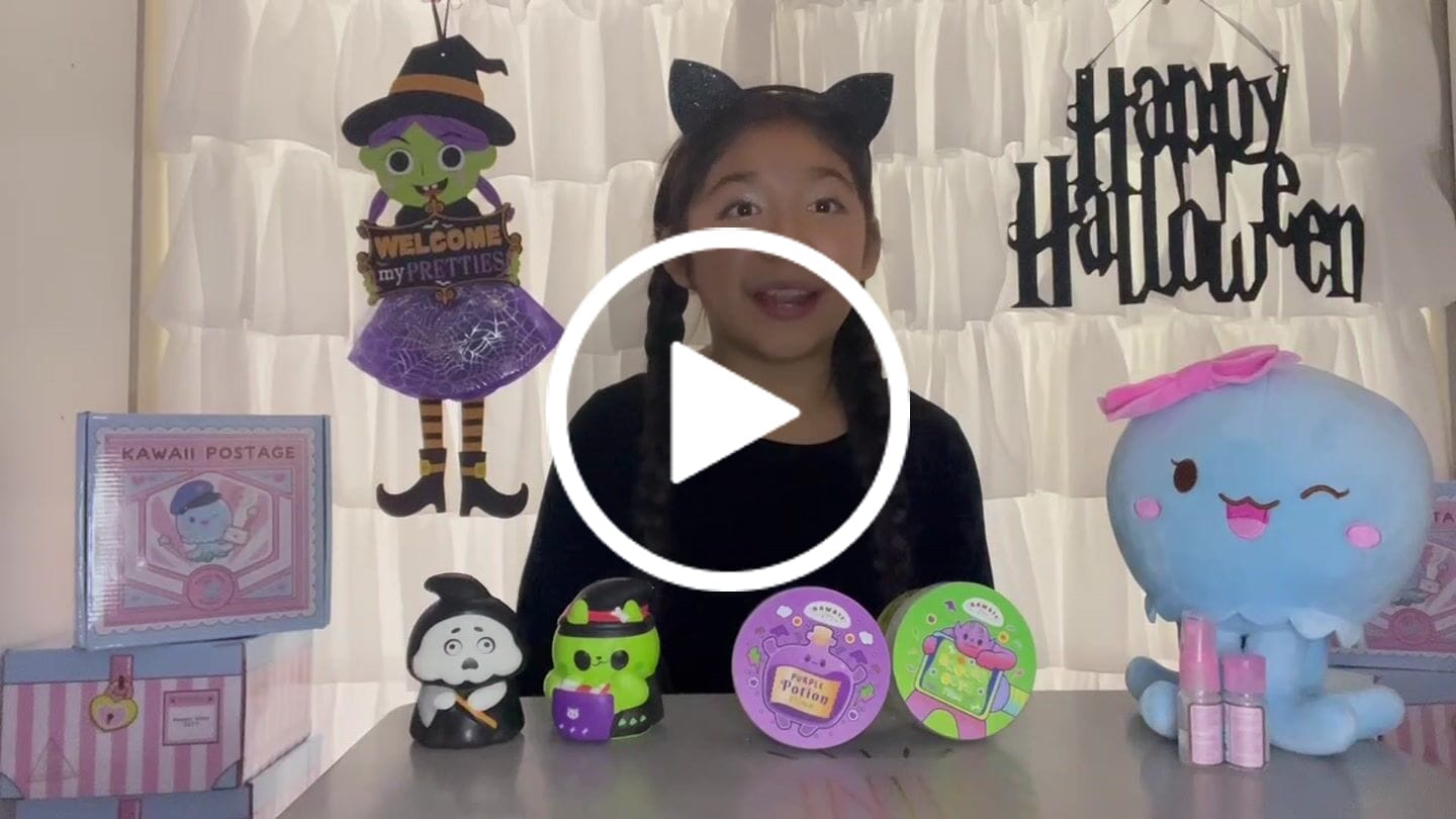 Customer video review of Monthly Slime Subscription Box
