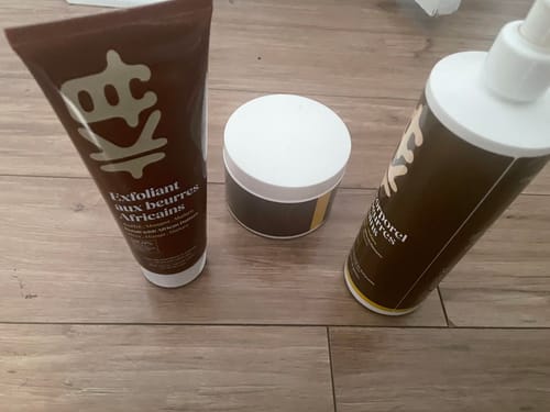Customer photo review of Lait corporel