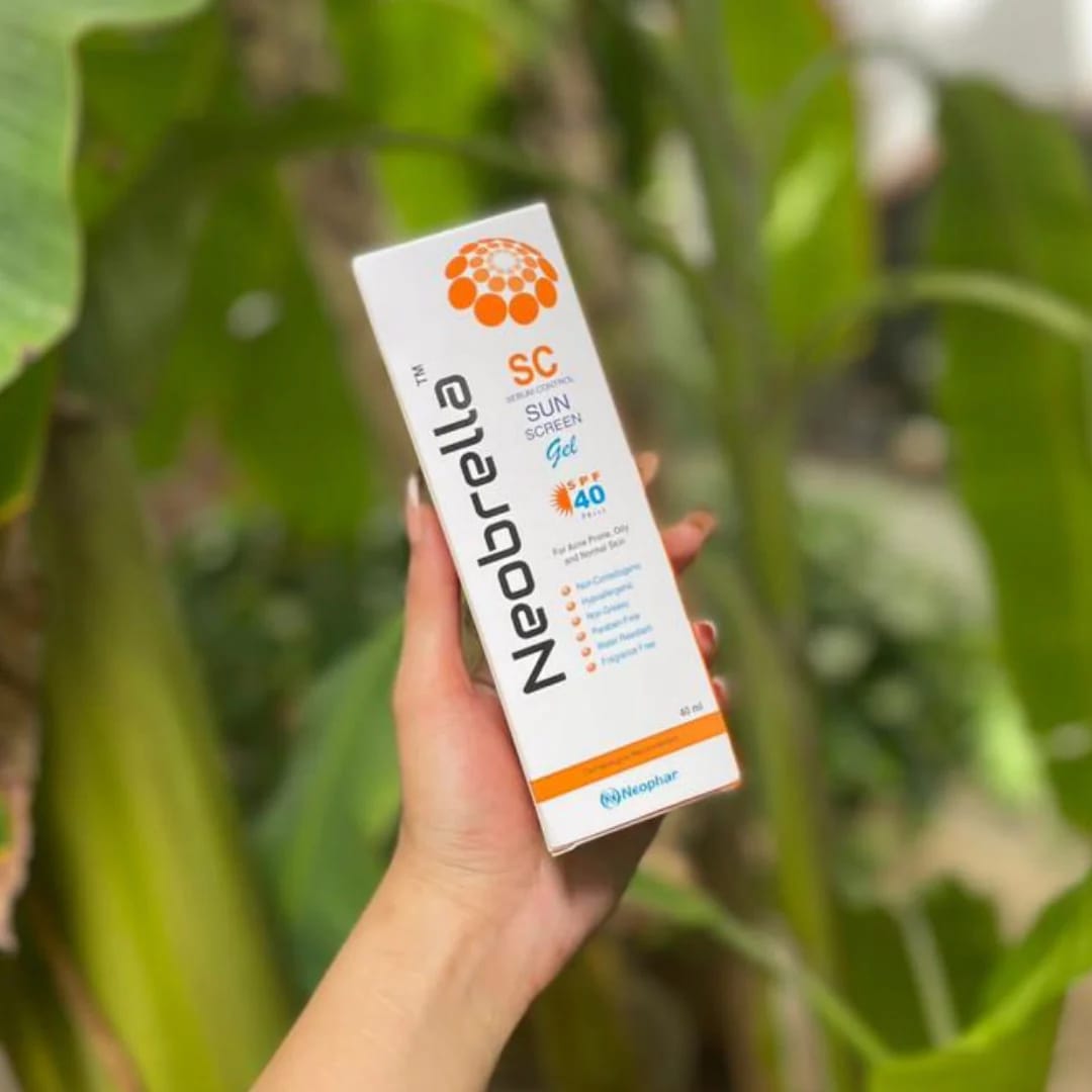 Customer photo review of Neobrella SC (Sebum control gel) (SPF 40 and PA +++)