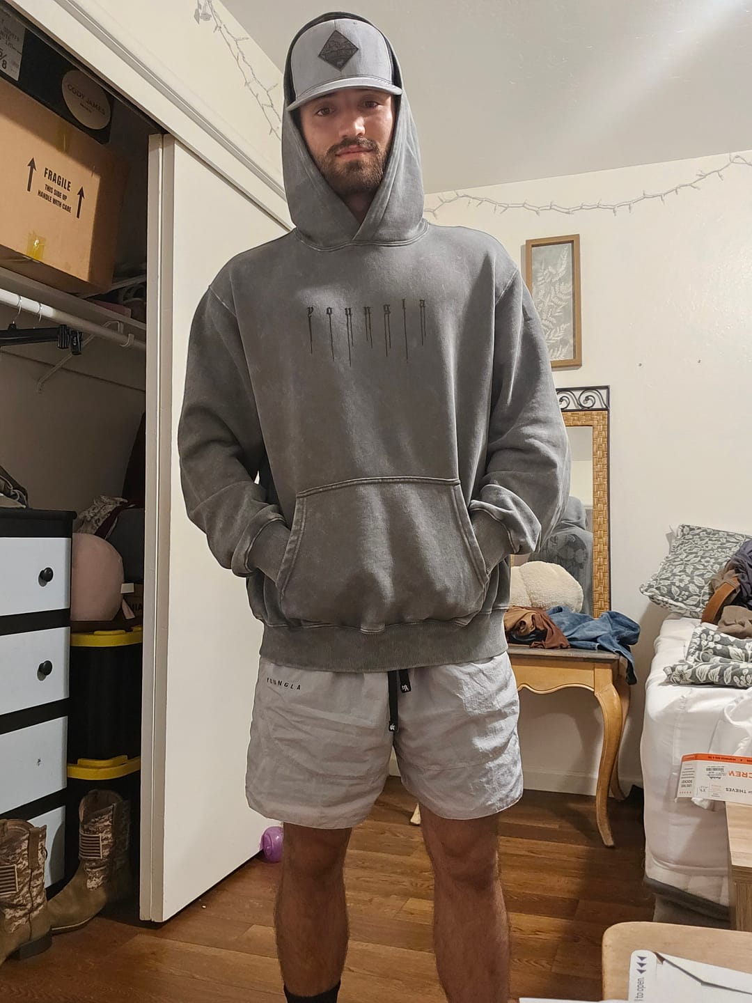 Customer photo review of 551 - Drippy Skull Hoodie