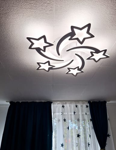 Customer photo review of Lustra LED 100W STAR Design SMART Echivalent 500W