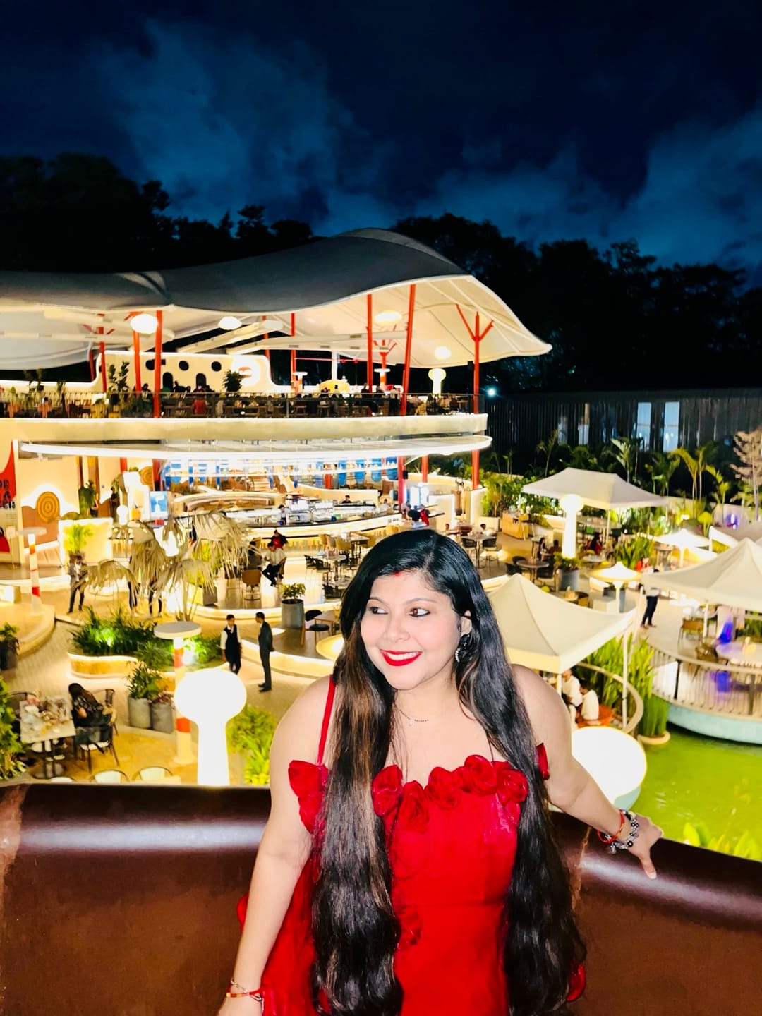 Customer photo review of Scarlet Showstopper Dress