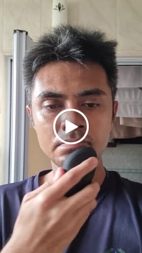 Customer video review of Ubersuave Debonair Regimens The Debonair Facial Cleansing and Toning Device