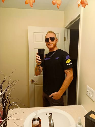 Customer photo review of Limited Track Master Tee