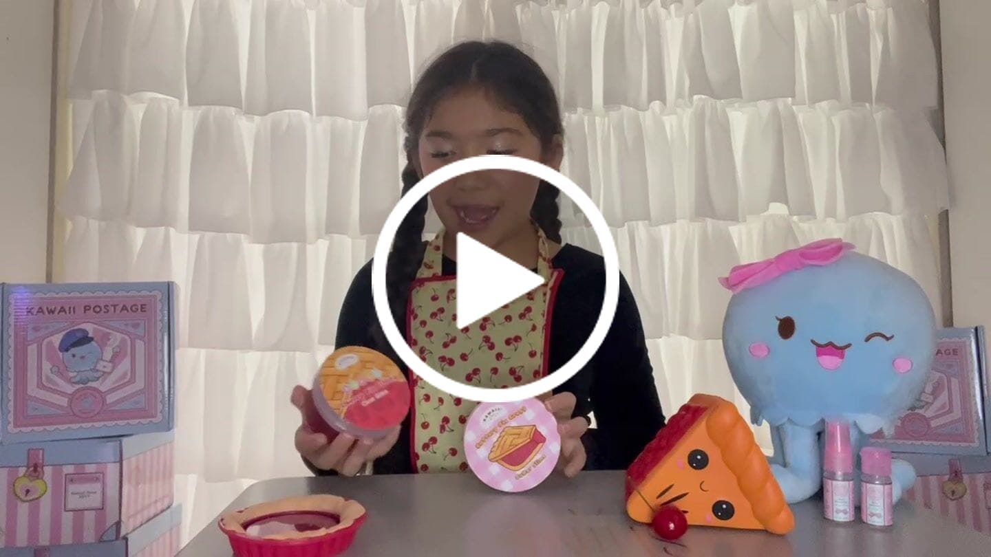 Customer video review of Monthly Slime Subscription Box
