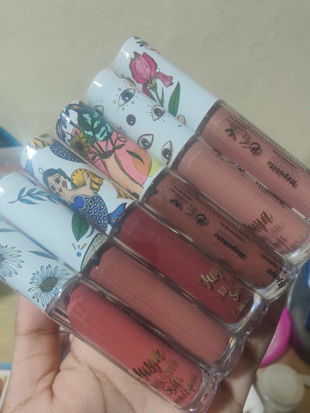 Customer photo review of Paquete 6 Labiales Soft