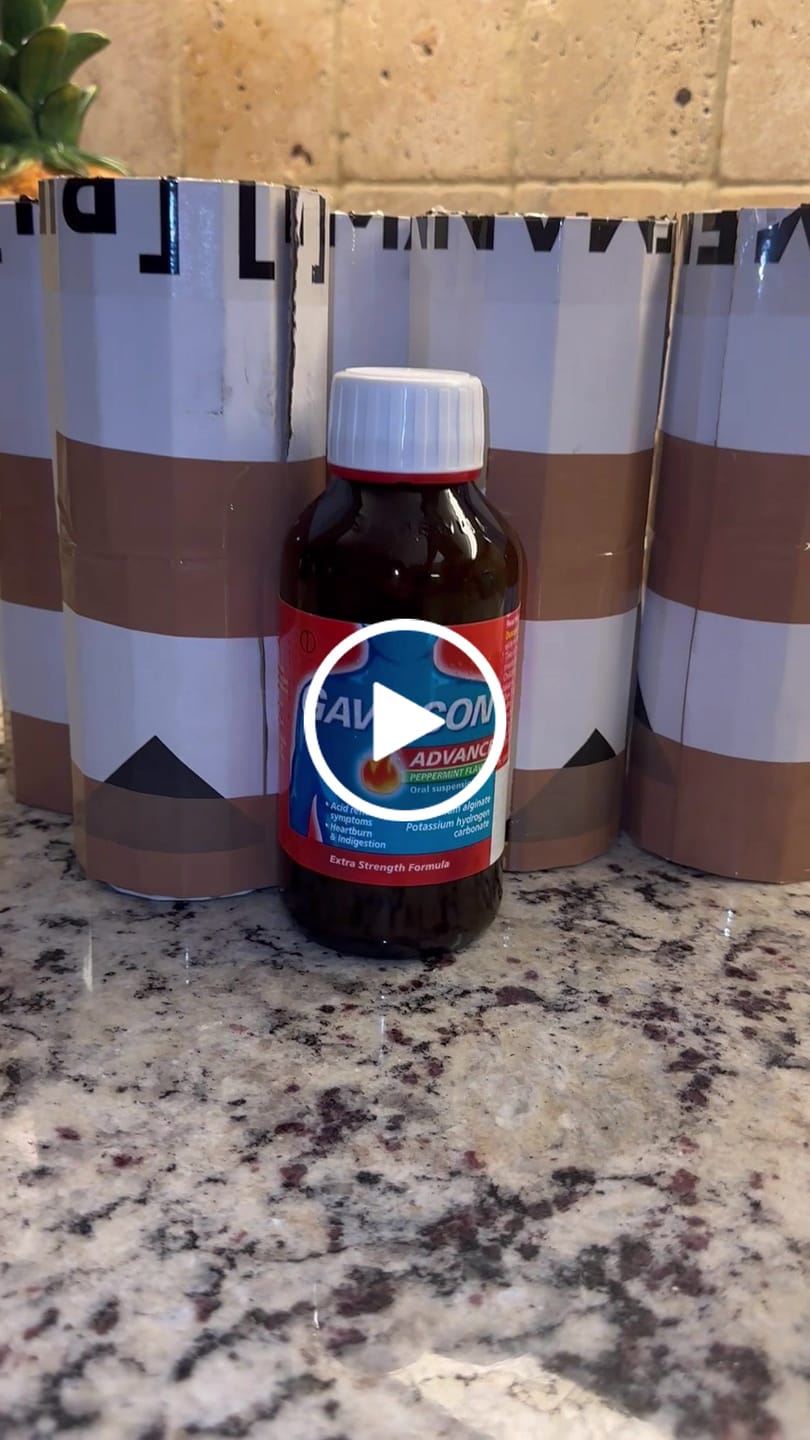 Customer video review of Gaviscon Advance Aniseed Flavour Oral Suspension, 300ml 6 Pack