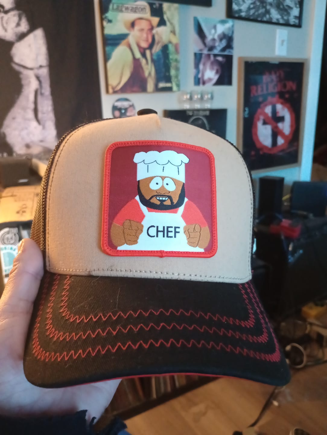 Customer photo review of OVERLORD X South Park: Chef Trucker Cap