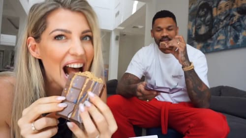 Customer photo review of Dubai Chocolate Pistachio 100g (B-Ware)