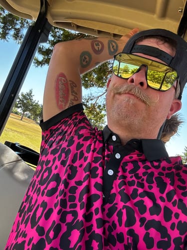 Customer photo review of Leopard - Pink