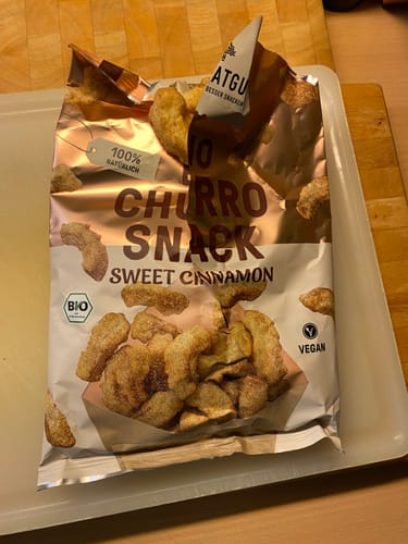 Customer photo review of Bio Churro Snack