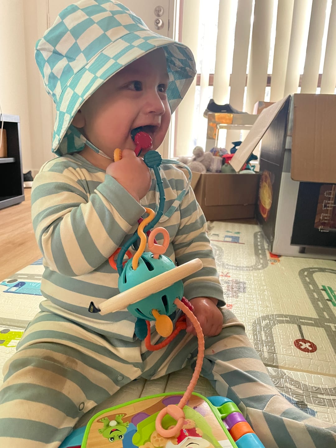 Customer photo review of Harper baby cotton hat