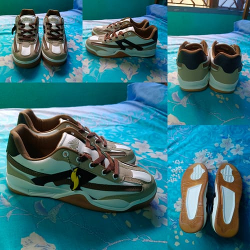 Customer photo review of CRUZ Earth Brown Men's casual sneaker